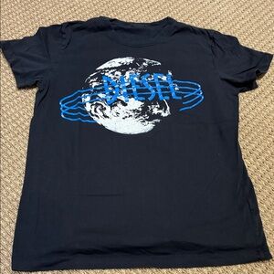 Diesel Black Graphic T-Shirt